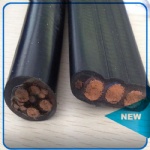 4CORE FLAT CABLES FOR SUBMERSIBLE PUMPS (1100 VOLTS)