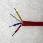 tinned copper wire conductor silicone rubber high temperature cable