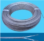 tin or nickel plated copper conductor fibreglass braided silicone cable