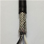 Single-Core Double Layer Silicone Braided Shield Cable