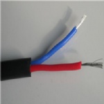 Silicon Rubber (flame retardant) Flat Power Cable