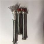 stainless steel and fiberglass braided Silicone Rubber Heat Resistant Electrical Cable
